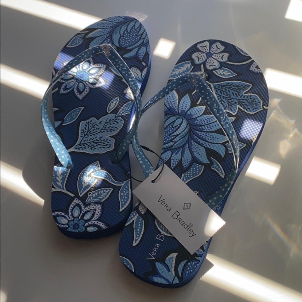 Vera Bradley flip-flops